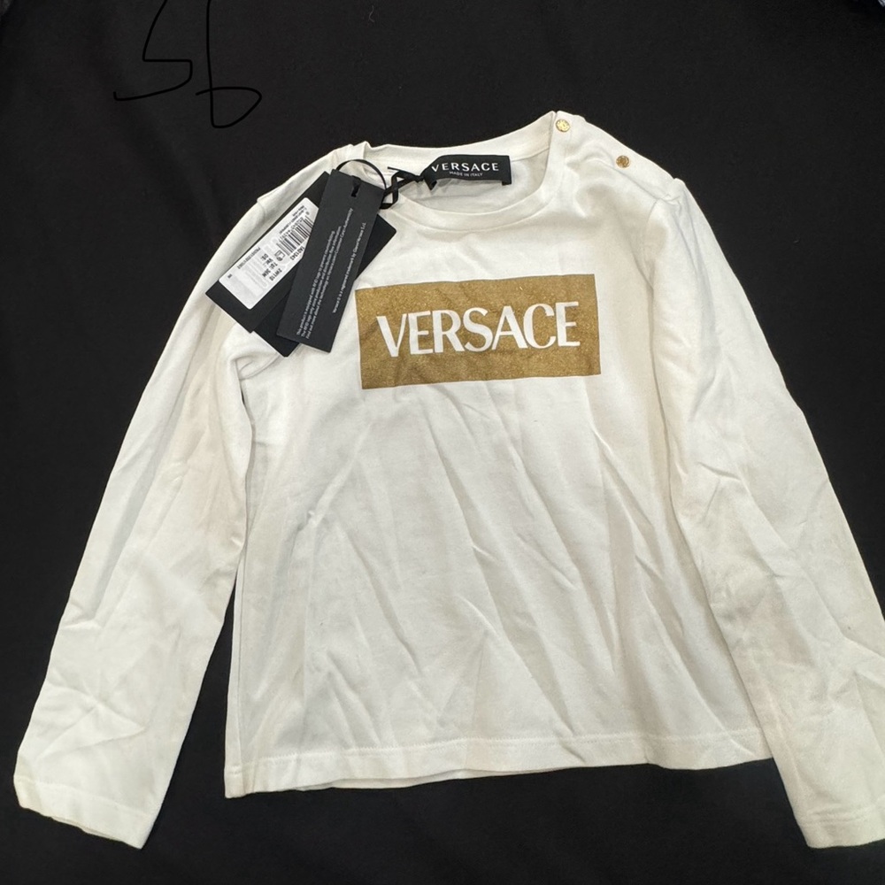 versace brand new longsleeve